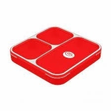 纖細餐盒800ml 時尚紅