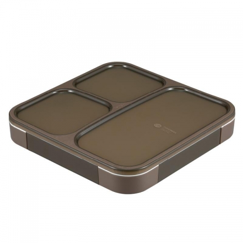 抗菌纖細餐盒800ml 灰