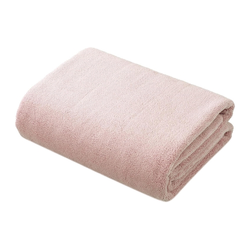 KOS系列 超細纖維浴巾2入組  輕柔粉